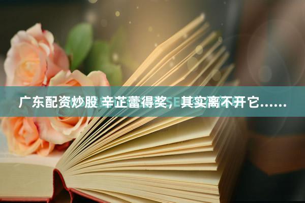 广东配资炒股 辛芷蕾得奖，其实离不开它......